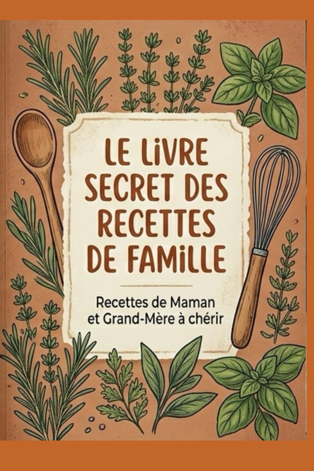 Carnet de recette et bloc note: Le Livre secret des recette de famille (RLA/001)