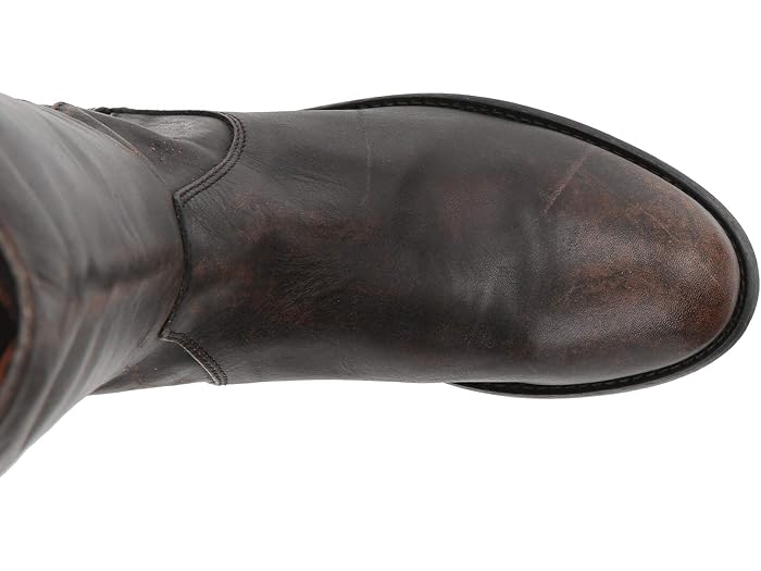 frye melissa stud back zip black