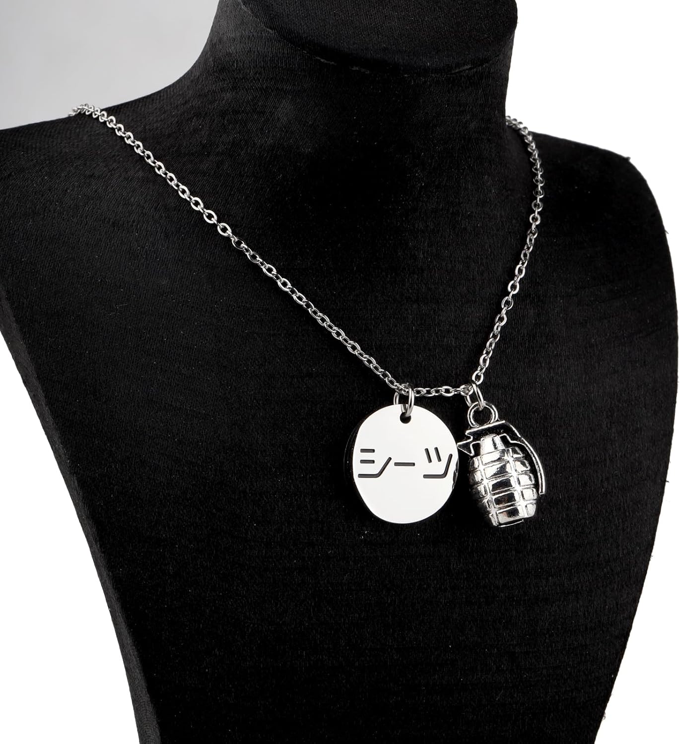 SEIRAA Anime Necklace Anime Battle Brothers Gifts Manga Character Jewelry Manga Merchandise - Image 3