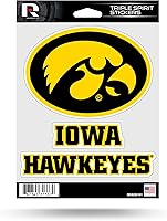 Vista 26 de Rico Industries NCAA - Lámina de adhesivos triple diseño de Alabama