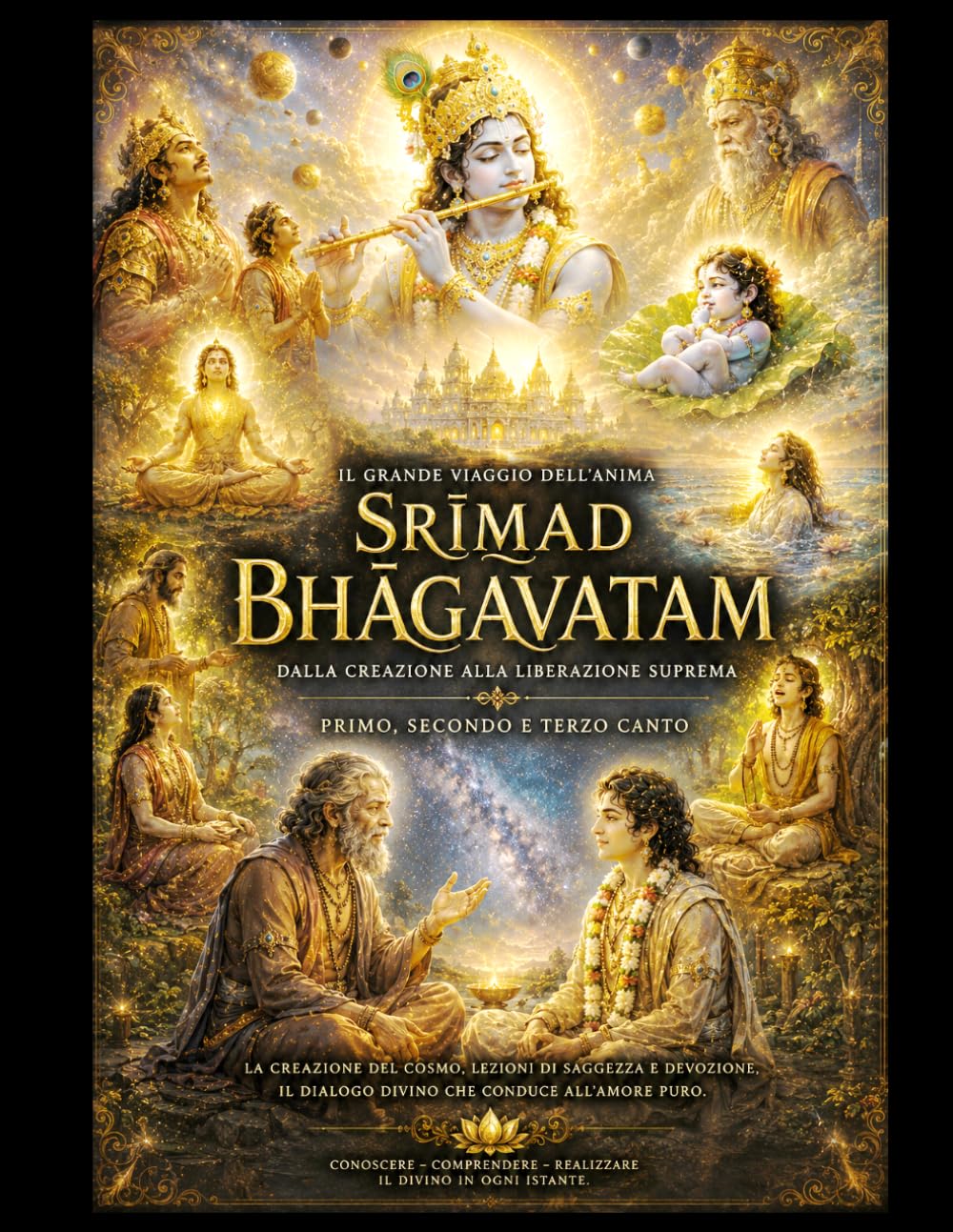 Srimad Bhagavatam "il grande viaggio dell'anima" (1-3): dalla creazione alla liberazione Suprema