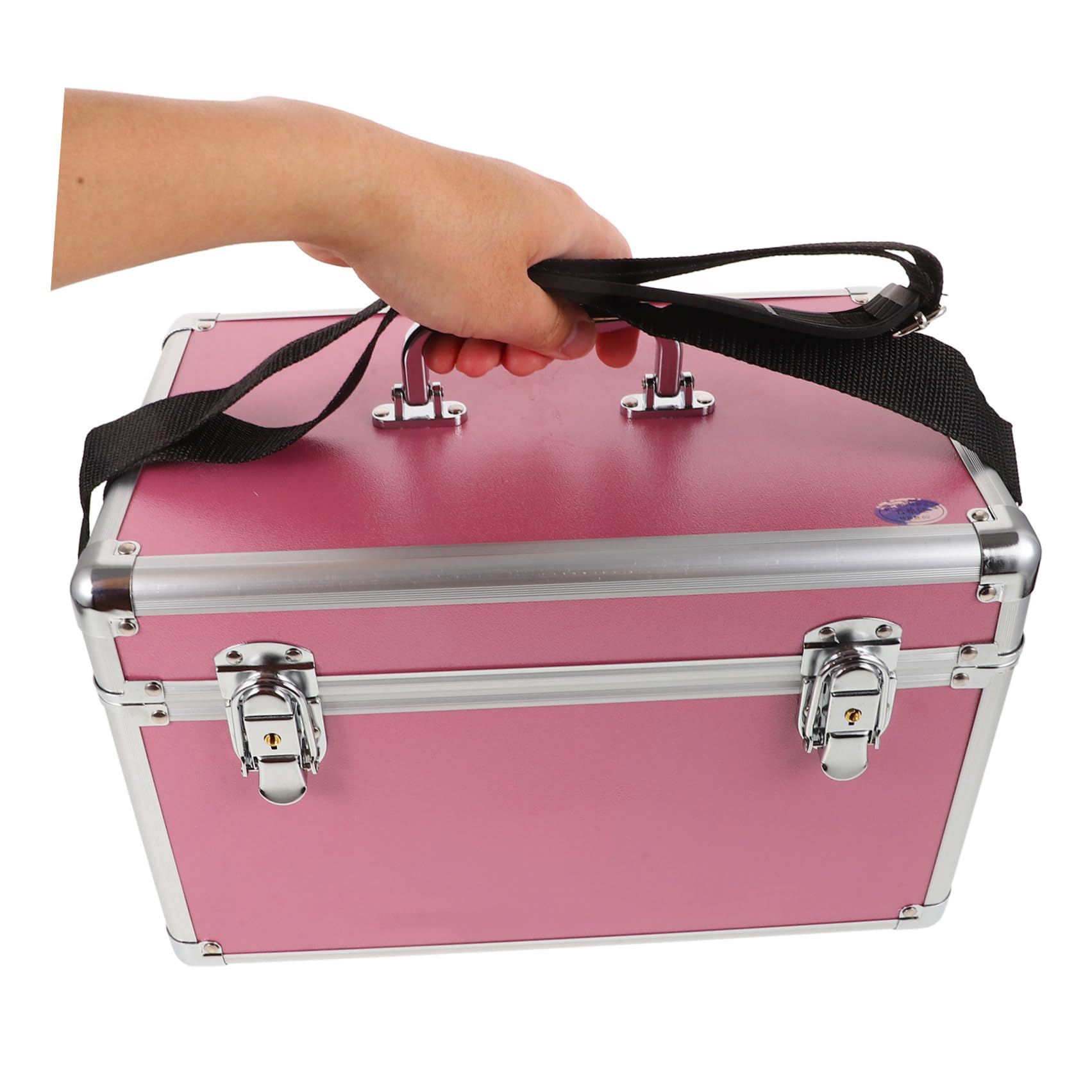 VALICLUD Caja Kit de primeros auxilios compartimiento código largo médico Emergencia robusto maletín de organizador de primeros auxilios aleación de aluminio