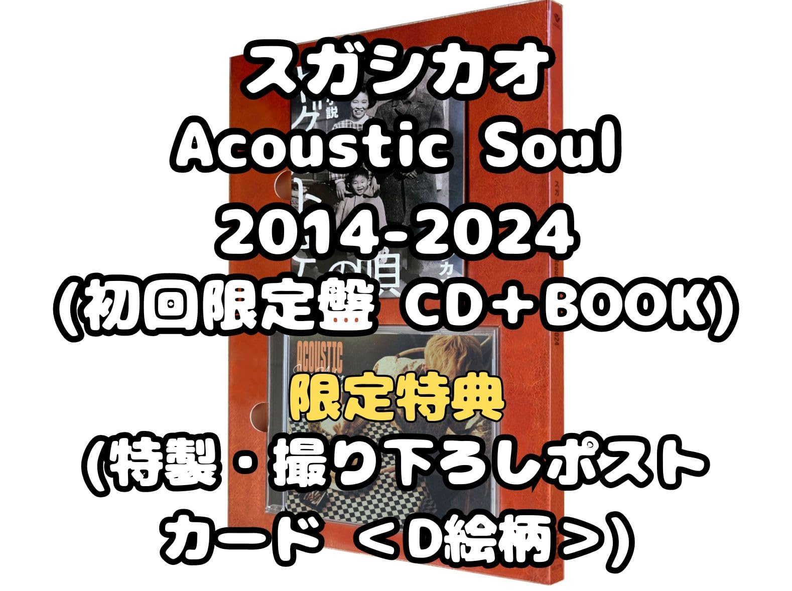 スガシカオAcoustic Soul 2014-2024 限定版 CD+BOOK 【公式通販】