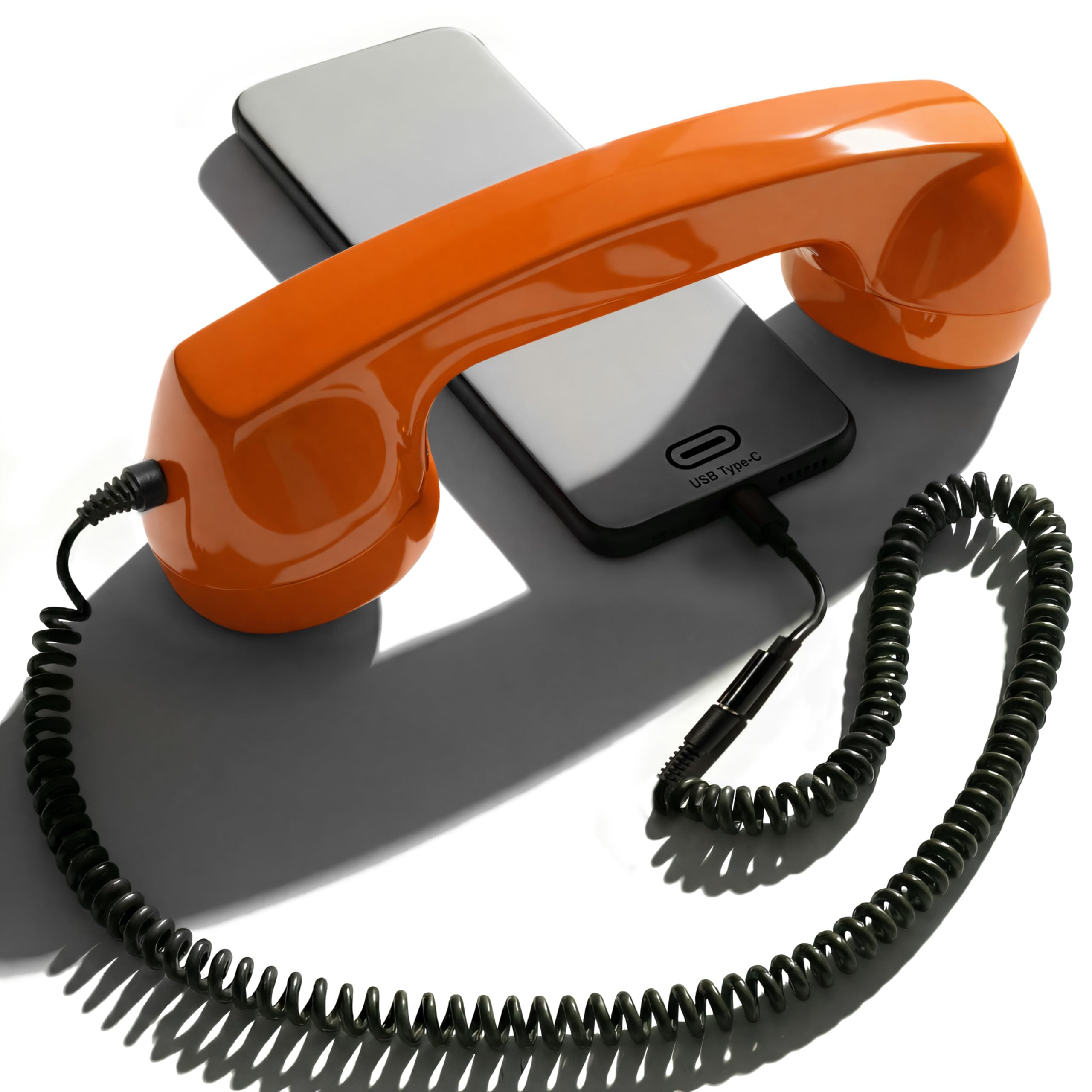 Opis Technology Auricular de Estilo Retro en Forma de Receptor de teléfono (Versión para iPhone) - el 60s Micro Azul — view 20