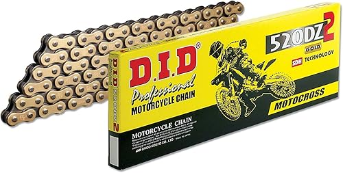 DID 520 DZ2 Cadena (120 eslabones) (Oro)