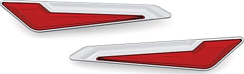 Kuryakyn Accesorio de iluminación de motocicleta Omni LED RunTurnBrake Side Saddlebag Inserts para Honda Gold Wing 2018-20