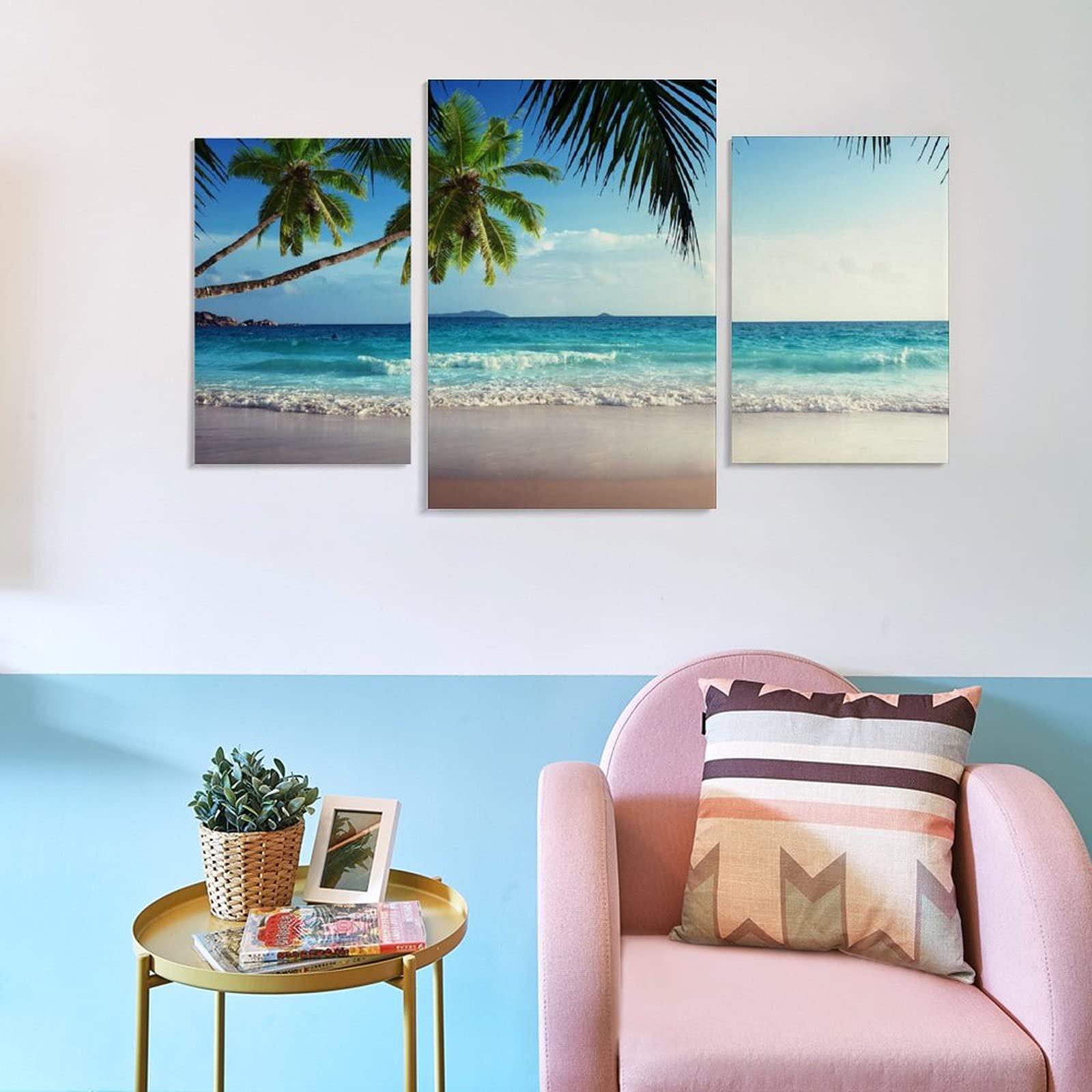 IKEA アートパネル 3点セット 海 PJATTERYD イケア アートパネル｜IKEA