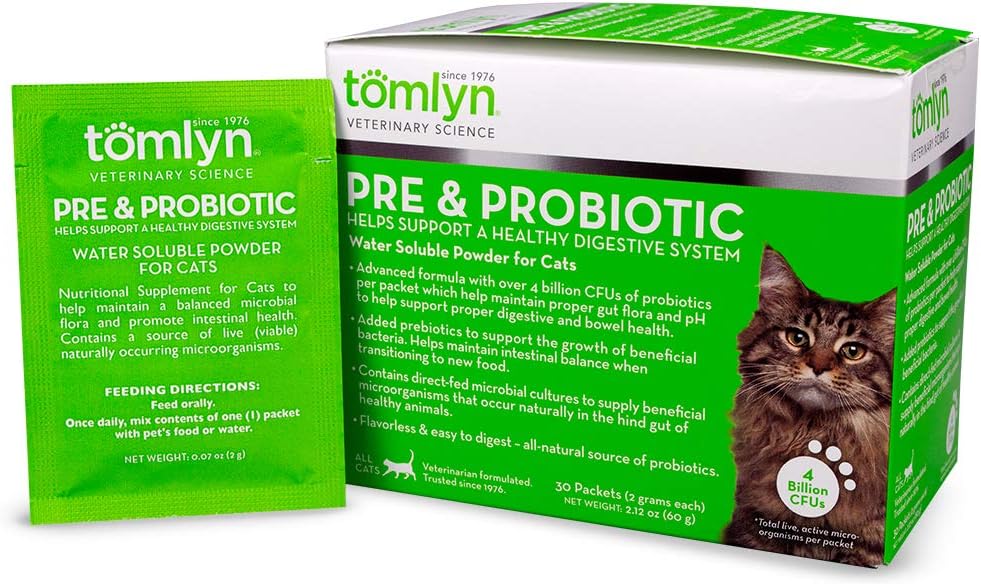 Buy Tomlyn Cat Pre Probiotic Powder, 30ct at Ubuy Hong Kong
