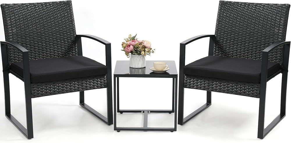 Murago Outdoor 3-Piece Wicker Bistro Set: Who It’s Best For