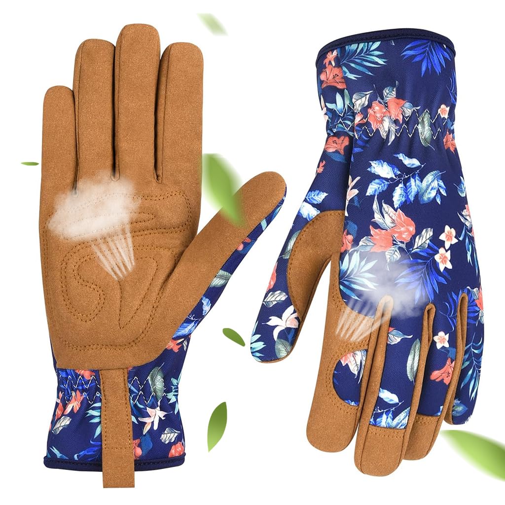 HASTHIP® Gardening Gloves for Garden Home, Puncture Resistant Garden Gloves for Pruning Blackberries/Thorny Bushes/Roses/Wild Plants, Heavy Duty Garden Farming Gloves for Weeding, Gardening (B0D2ZGXKF4) Amazon Price History, Amazon Price Tracker