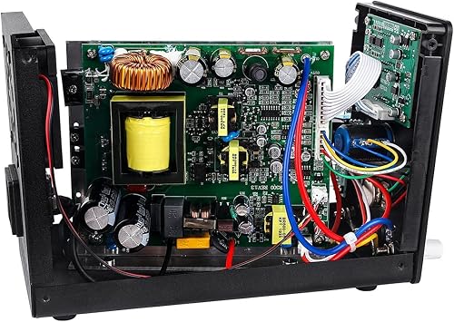 DC Power Supply Variable, DC Laboratory 60V 5A Regulated Adjustable Power Supply 30V 10A Voltage Regulator Stabilizer Switching Bench Source, Adjustable Regulated lab Power Supply(Pink)