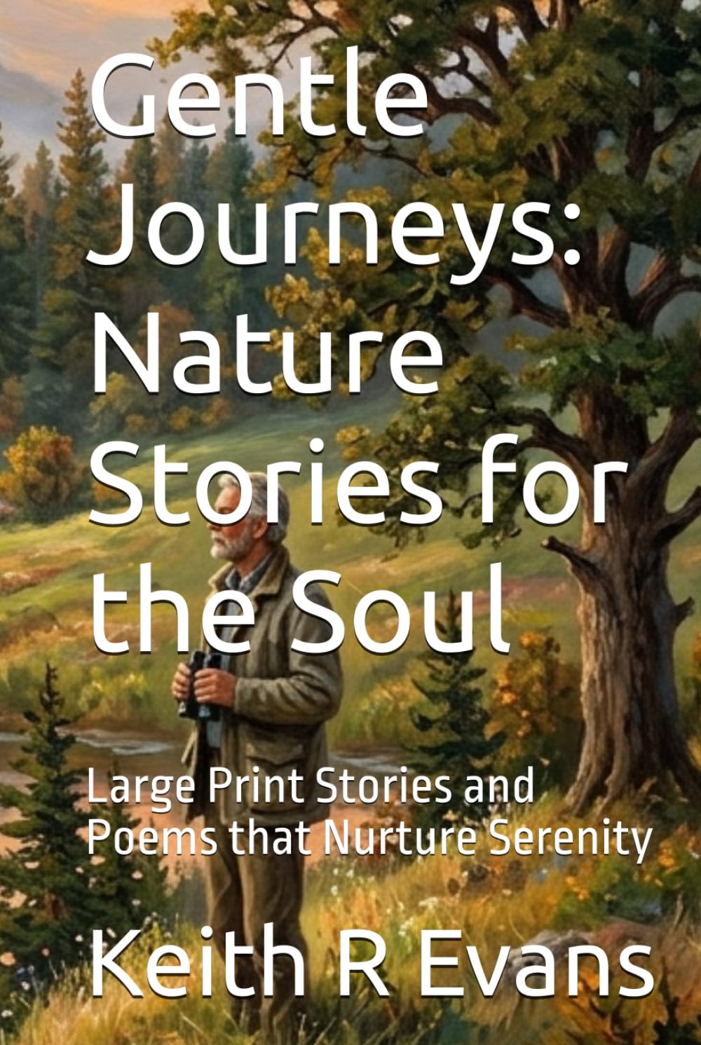 Gentle Journeys: Nature Stories for the Soul: Large Print Stories and Poems that Nurture Serenity