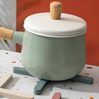 Foldable Silicone Pot Trivet - Heat-Resistant Coaster for hot Pans, Dining Tables & Kitchen Safety