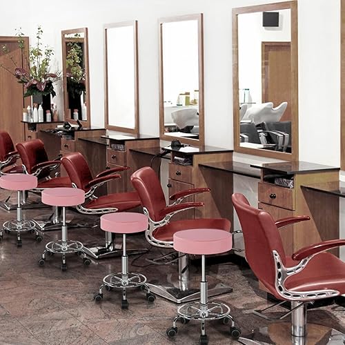 Miniatura 6 de Yaheetech Mesa de masaje de aluminio con taburete rodante, 3 secciones, cama de pestañas, camas de spa y silla de salón ajustable, cama de masaje,