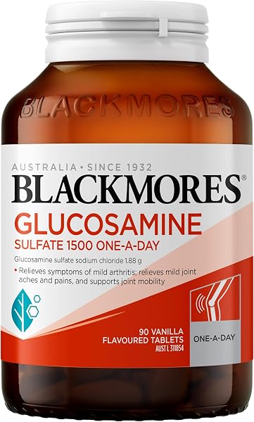 Blackmores Glucosamine Sulfate 1500 One-A-Day 90 Tablets