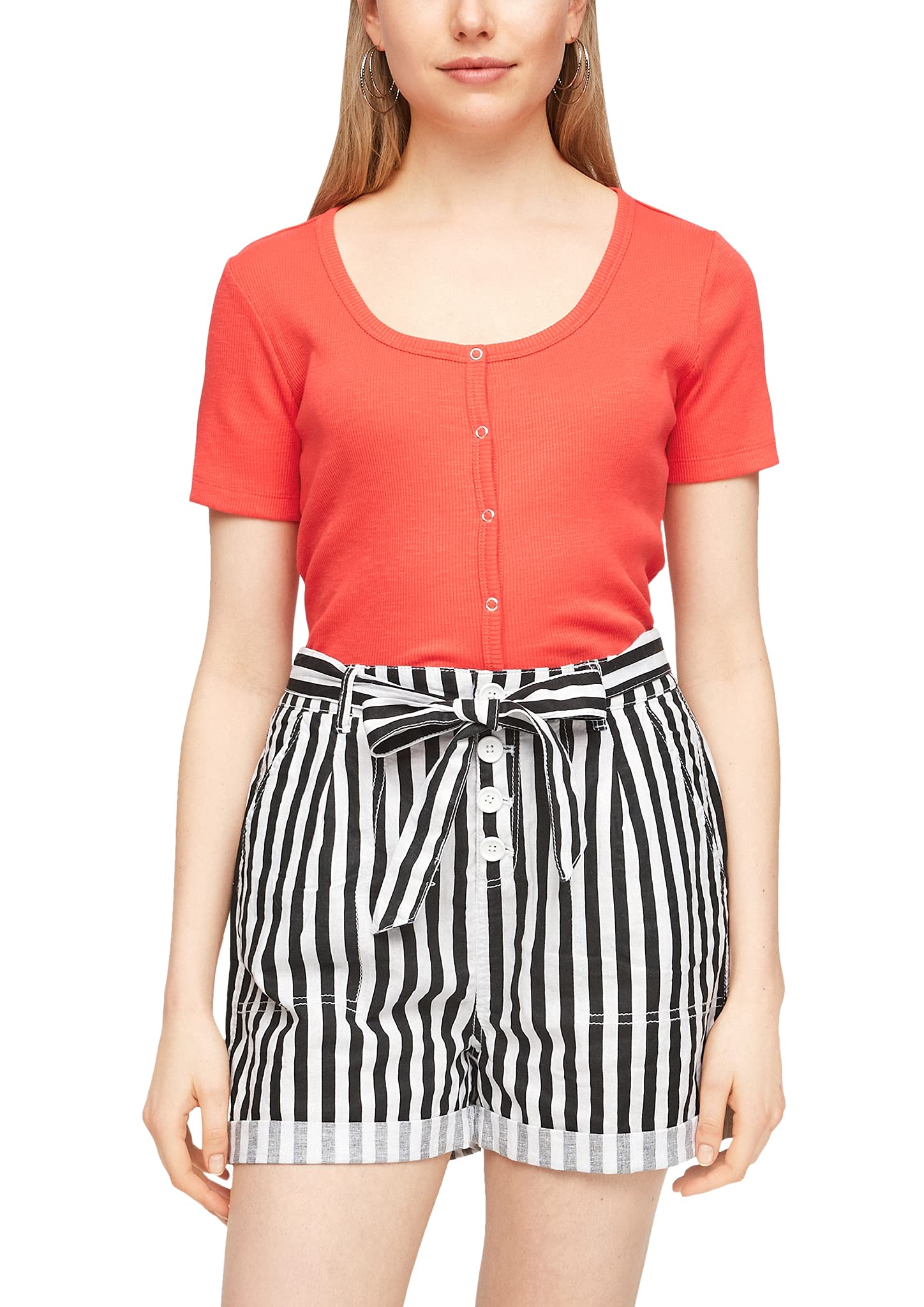 Q/S designed by - s.Oliver Women's T-Shirt. - Red - S