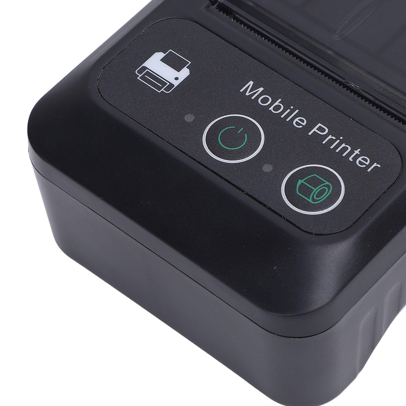 Asixxsix Impresora de Recibos, Impresora térmica de 58 mm con resolución de 203 PPP, Velocidad de impresión de 50 a 80 mm/s, térmica de Recibos Bluetooth para restaurantes