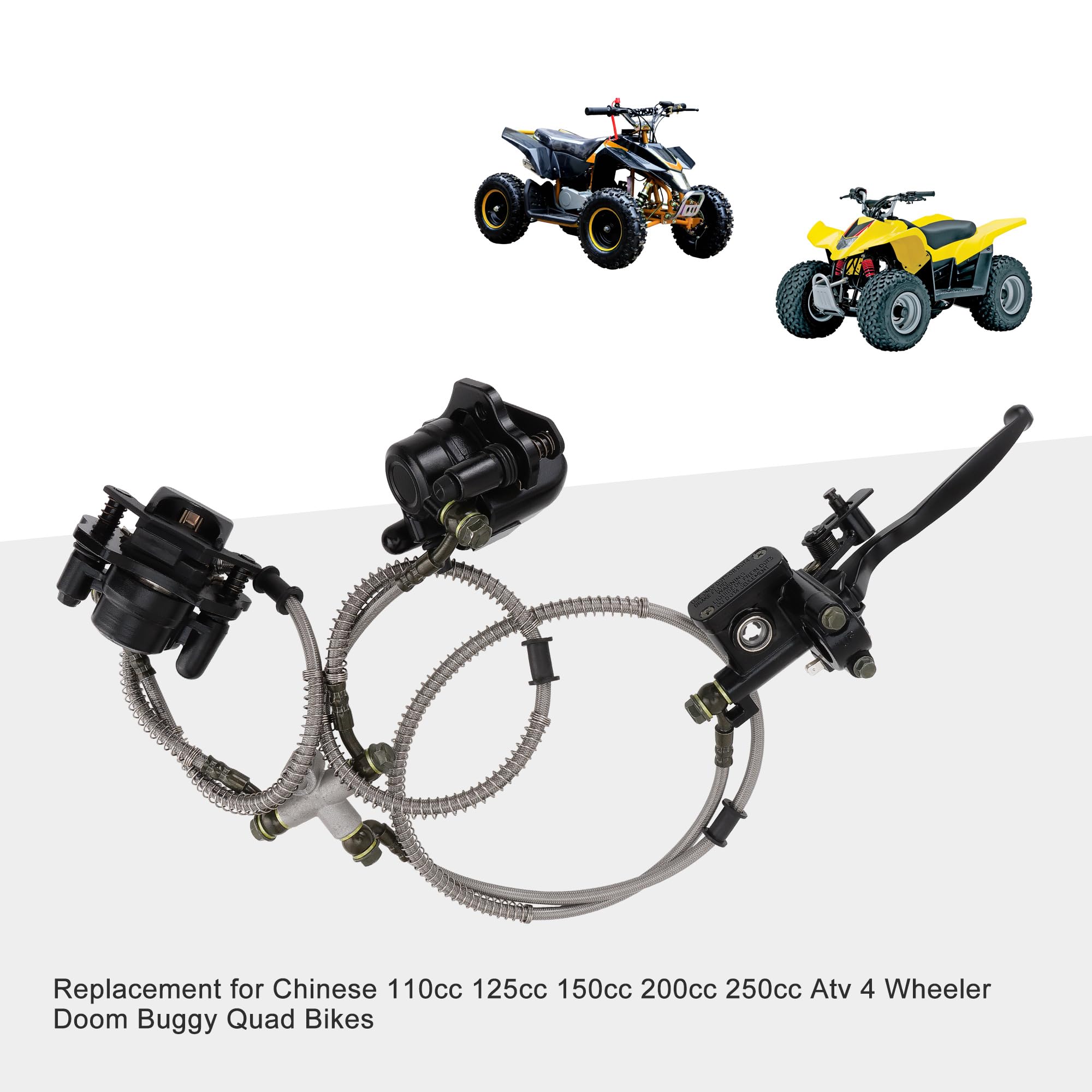 GOOFIT Accesorios de Freno de Disco Delantero Reemplazo para 110cc 125cc 150cc 200cc 250cc ATV Cuatriciclo Doom Buggy Quad Bikes Hecho en China