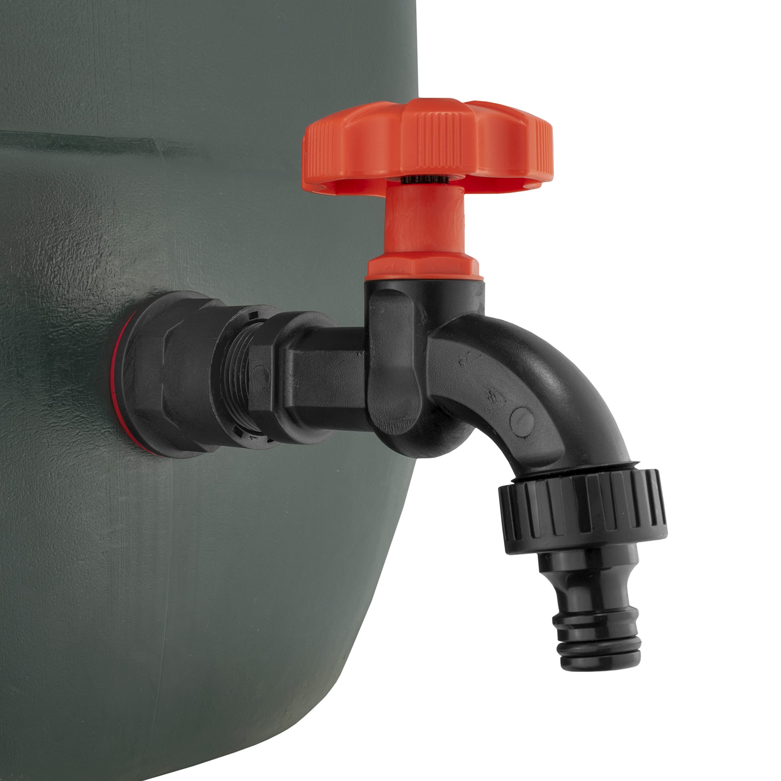 1/2" waterbutt/tank connector+ tap kits,range of tap options available (connector+dial tap+quick connector)