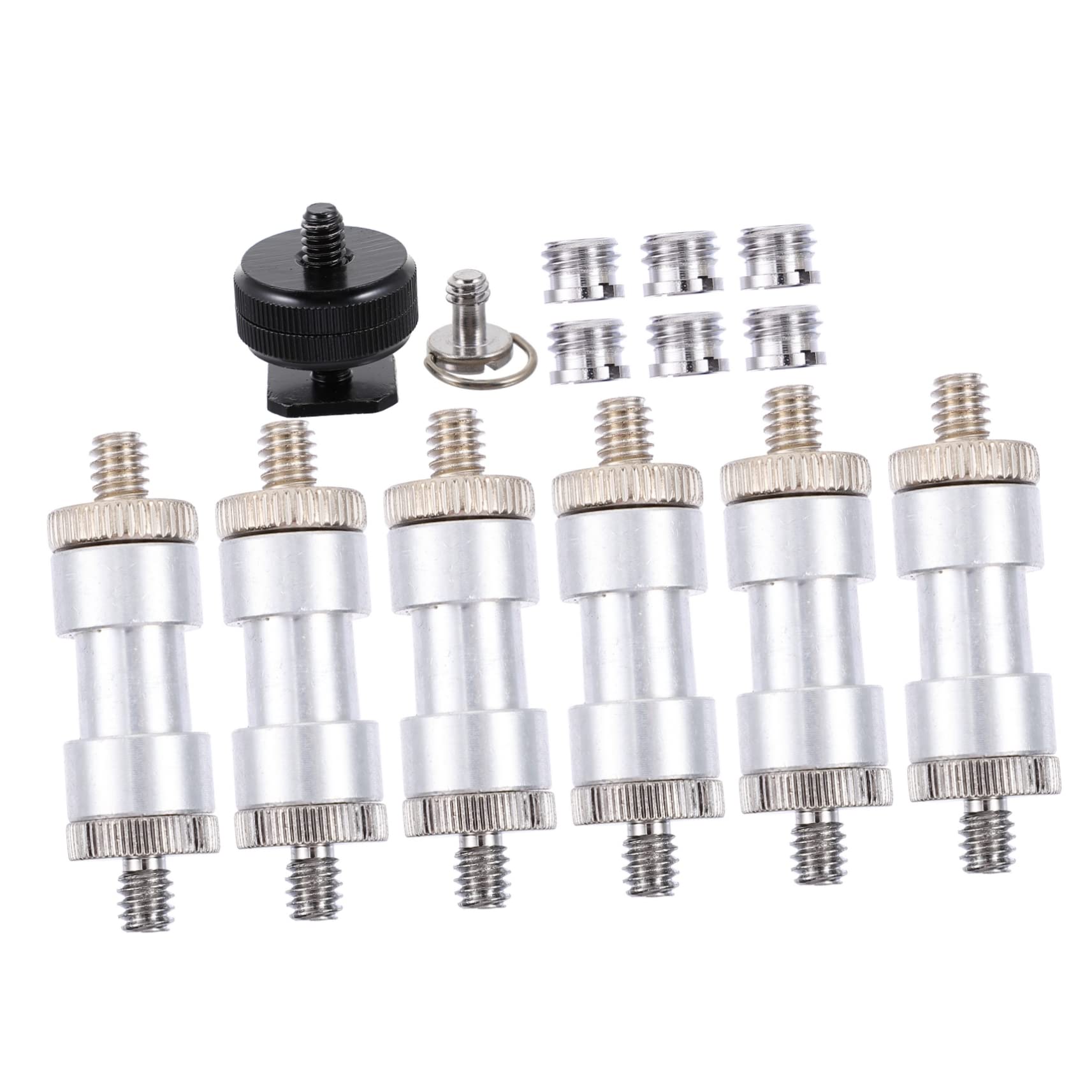 Adaptadores de tornillo para cámara con tuercas de sujeción firme anti vibración 8