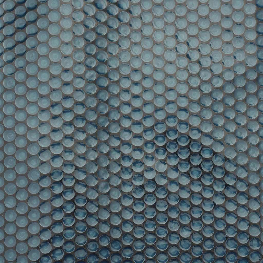 Tomostar Bâche Solaire de Piscine, Bâche à Bulle Couverture Film Solaire Piscine Ronde Flottant PE 417 cm Noir et Bleu