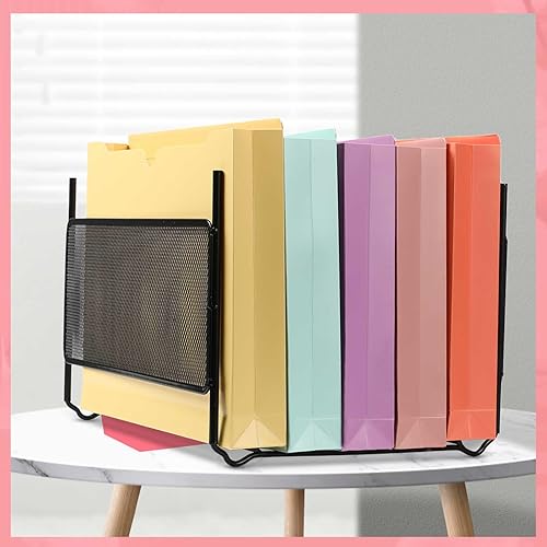 Miniatura 3 de Fainne Carpetas de archivos expandibles de 1 pulgada, bolsillo tamaño carta, bolsillo reforzado con pestañas de corte recto, organizador de archivos