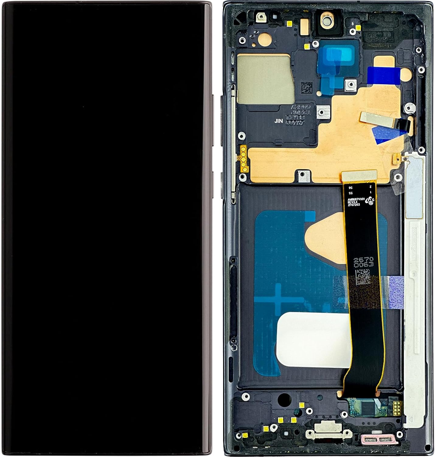 for Samsung Galaxy Note 20 Ultra Screen Replacement for Samsung Note 20 Ultra 5G Screen Replacement with Frame SM-N985 SM-N985FSM-N986U SM-S986U1 LCD Display digitizer Touch Screen Black