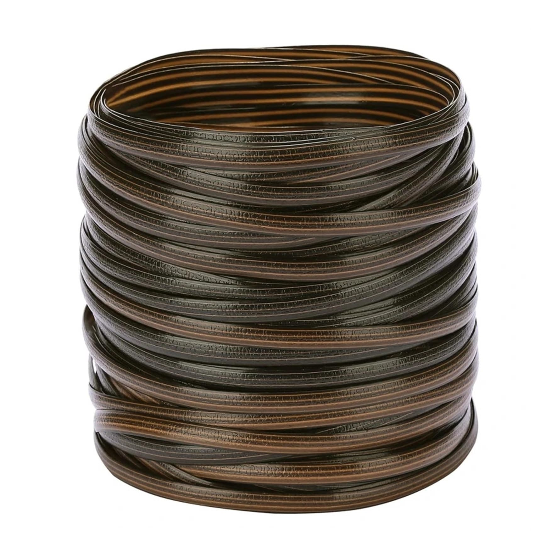 Rotin synthétique plat marron pour réparation d'osier et tissage de chaise de jardin