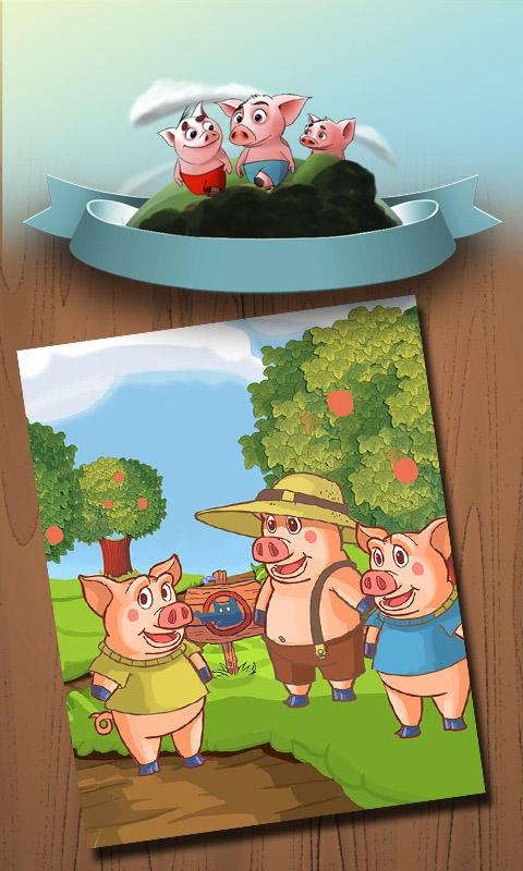 Three little pigs - Tales & interactive book - App on Amazon Appstore