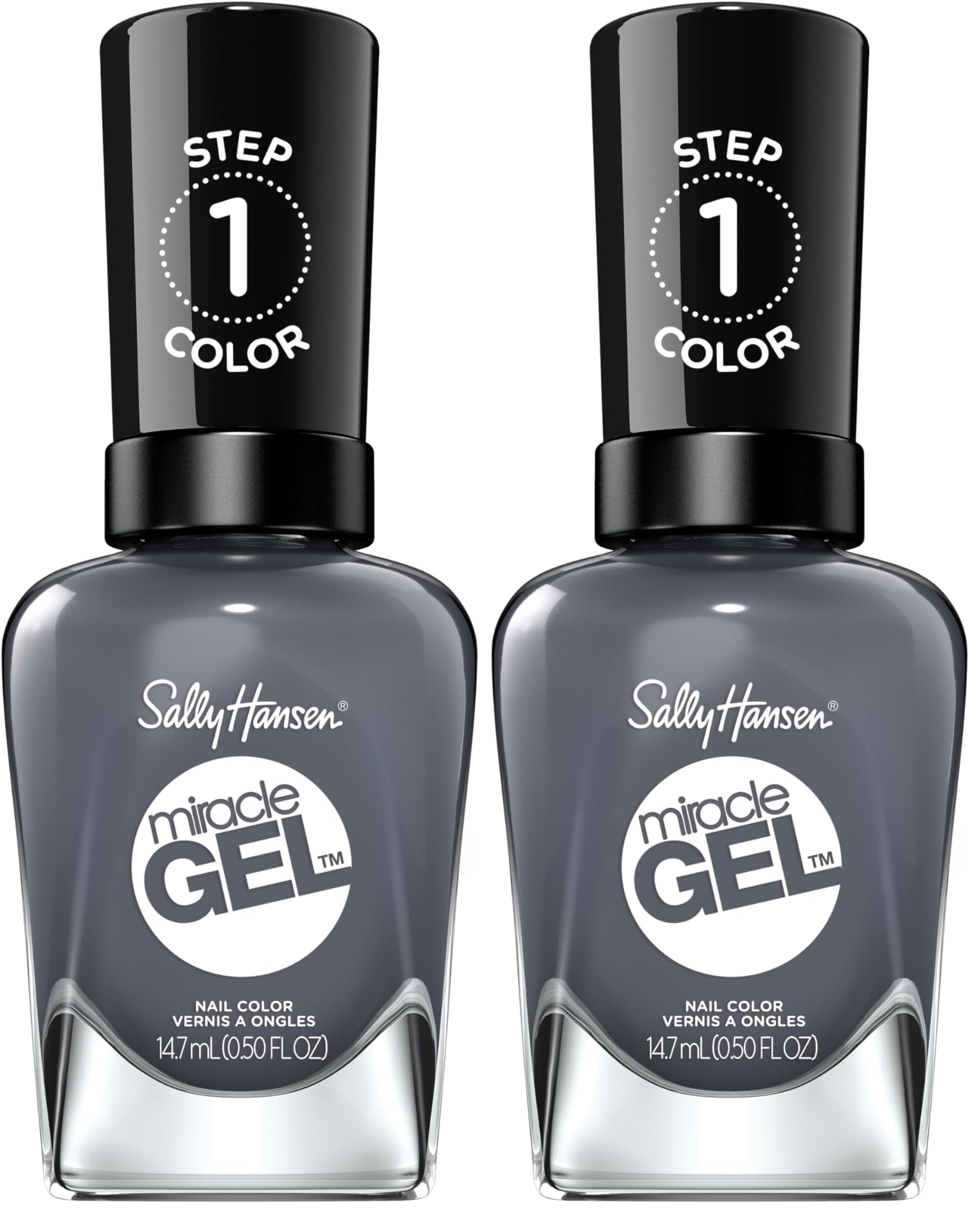 Amazon.com: Sally Hansen Miracle Gel Nail Polish, Shade Slate-r