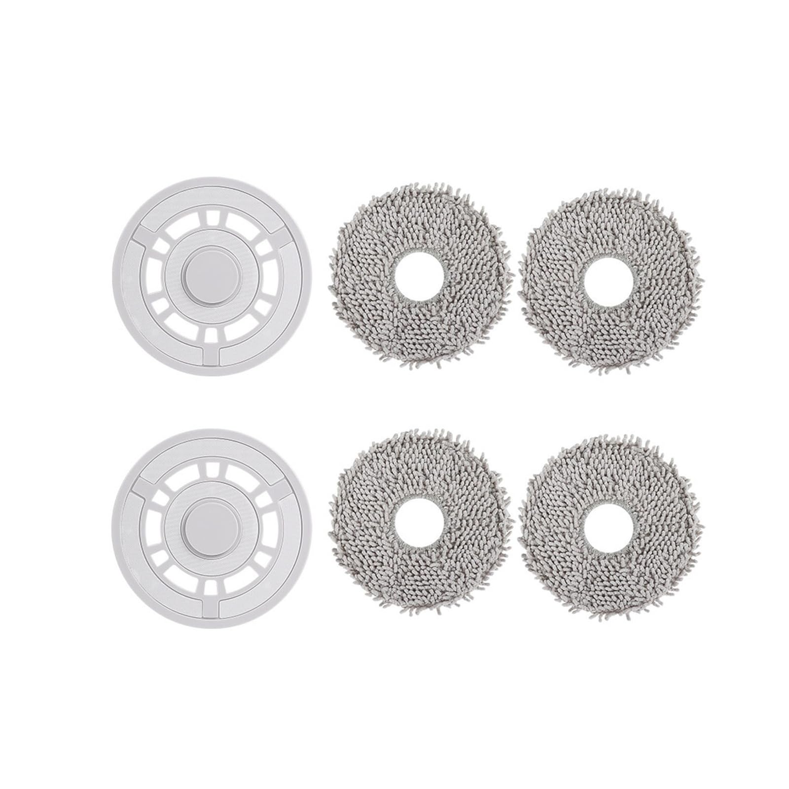 HIZON Mop Pads Holder Accessories，Compatible For Xiaomi ，B101CN Mop Cloth Robot Vacuum ，Compatible For Dreame， L10s Ultra S10 S10 Pro X10(F)