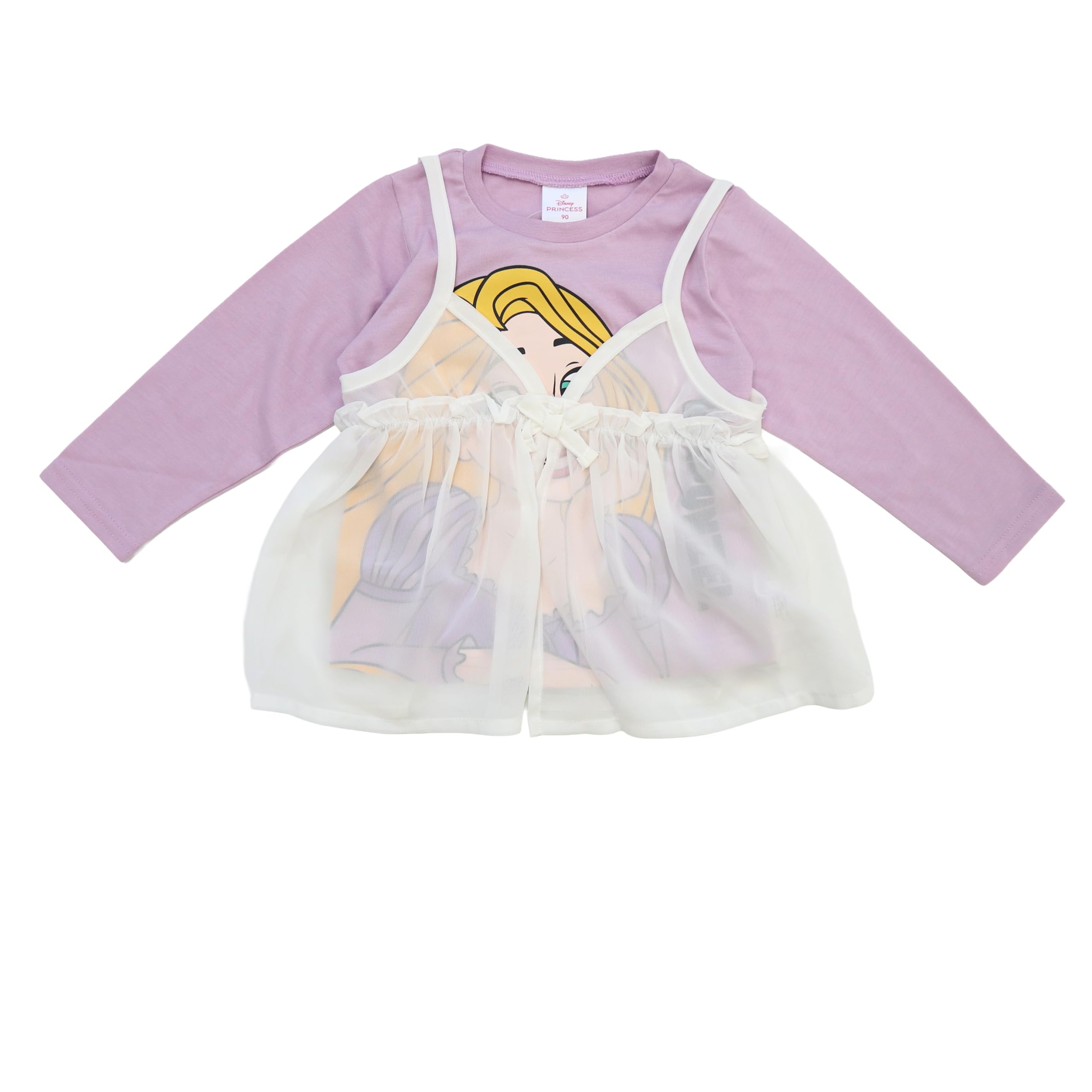ディズニー プリンセス ビスチェ レイヤード 長袖Ｔシャツ
