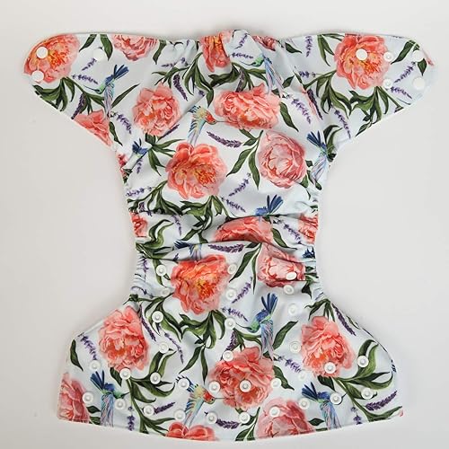 Miniatura 5 de Pañal de tela grande de 2 a 7 años, pañal, bolsillo reutilizable, lavable, para bebés y niños pequeños (estrellas)