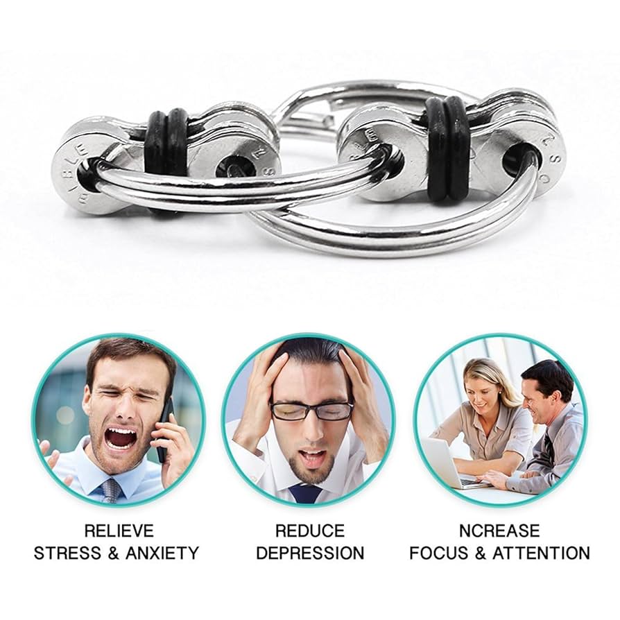 Amazon.co.jp: HelloYM キーホルダー キーリング 減圧チェーン