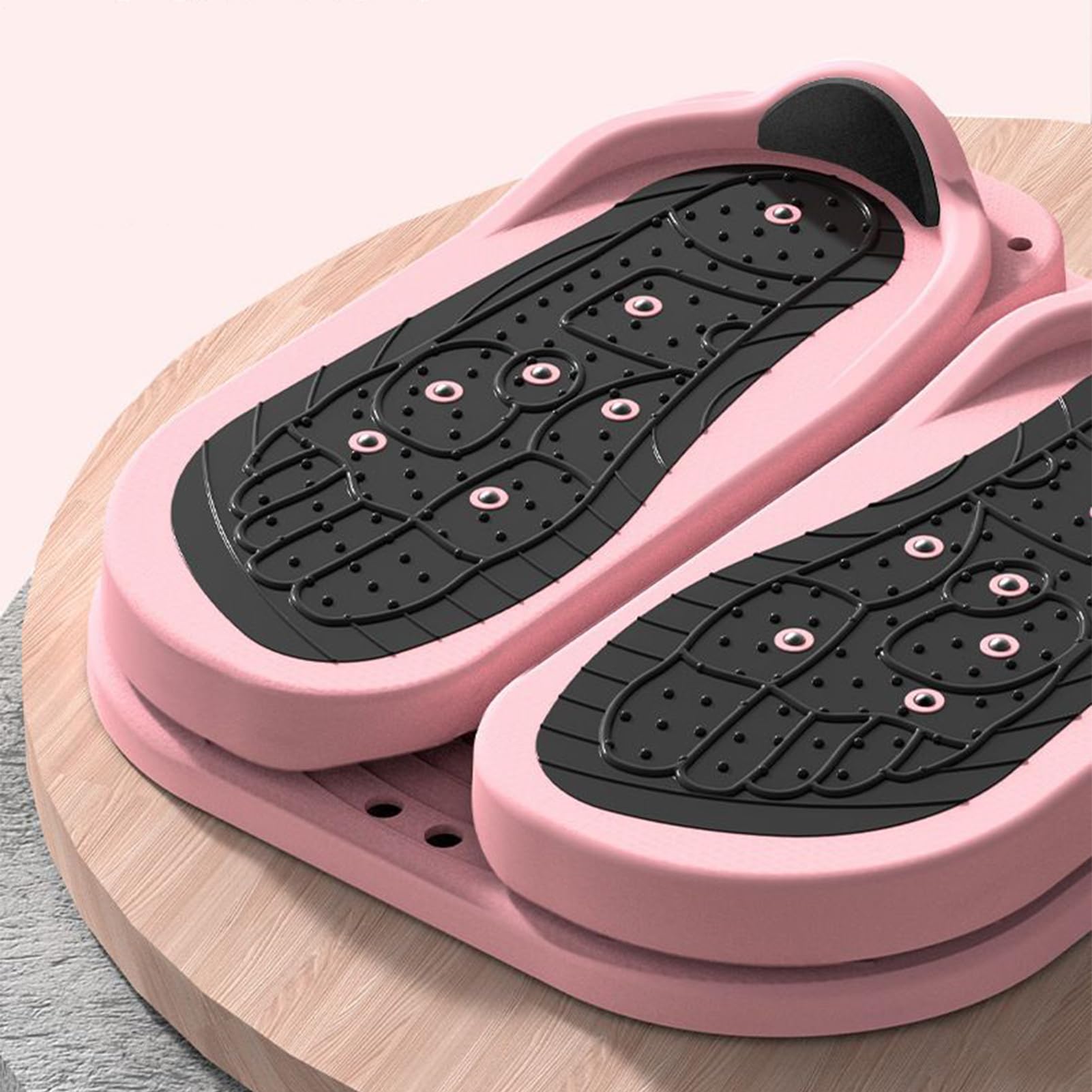Rozciągacz do stóp i łydki, składany 2 w 1 Stepper Trainer Plate for Home Workout Exercise Siłownia Fitness Joga Elastyczność Ankle Strength Balance Recovery 29x33cm