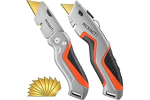 Rexbeti Razor Blade Knife Set: Unmatched Precision for Every Cutting Task