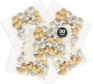 M&M'S WORLD Engagement or Wedding Shower Party Favors, Set of 30 Packs