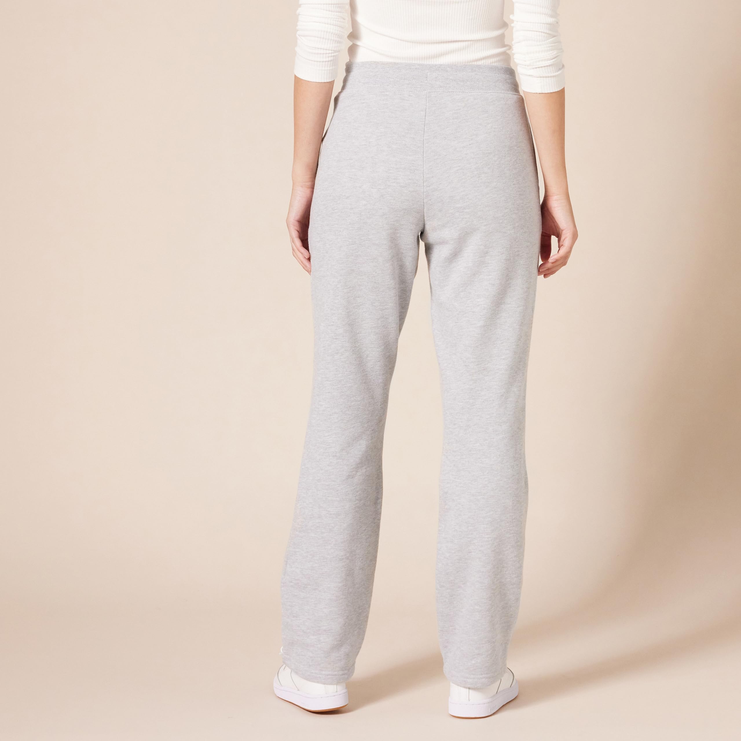 Amazon Essentials Pantaloni Tuta Da Donna A Gamba Dritta Con Coulisse, In Pile (Disponibili In Taglie Forti)