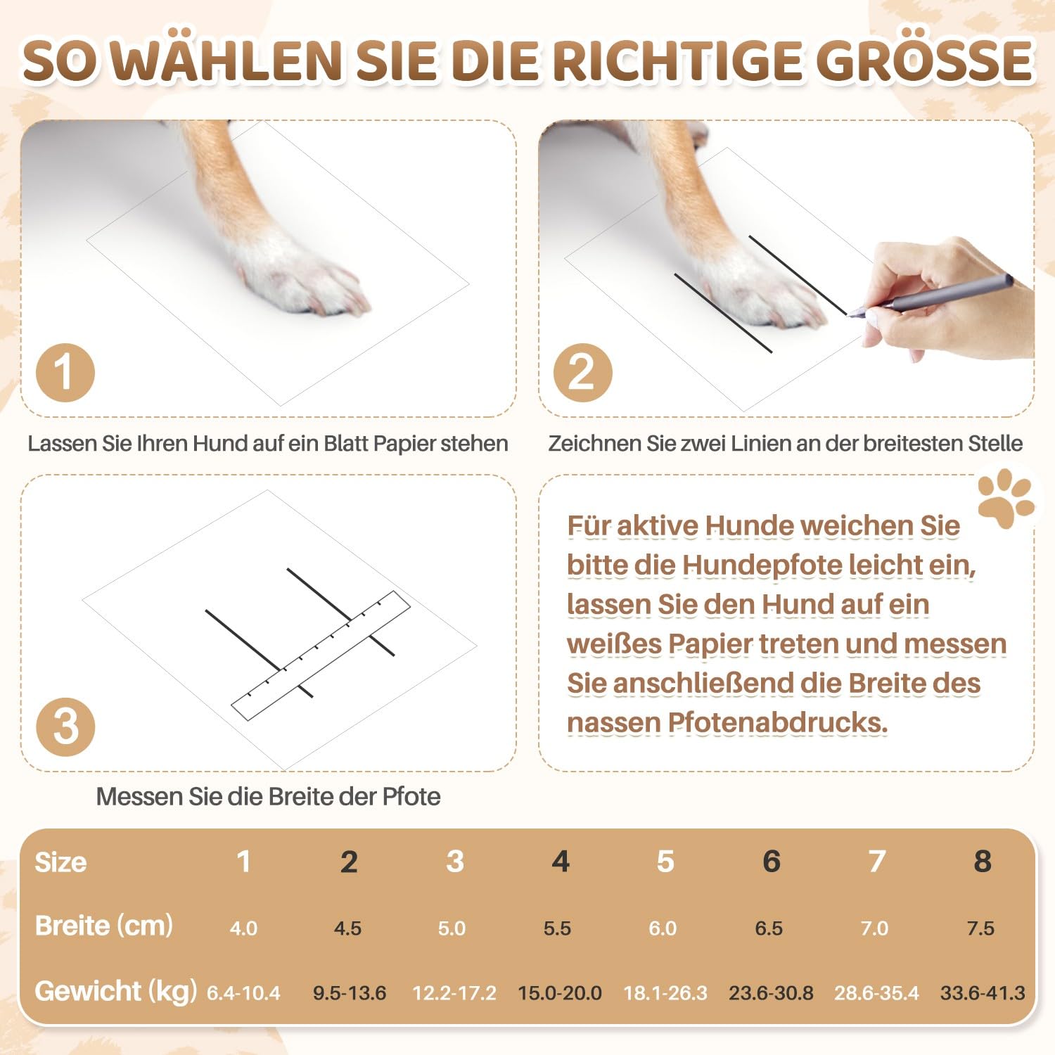 SlowTon Atmungsaktive Hundeschuhe für große, mittlere und kleine Hunde, reflektierende Hundestiefel mit doppelten Riemen und weicher Gummisohle, rutschfeste Pfotenschutzschuhe für Sommer