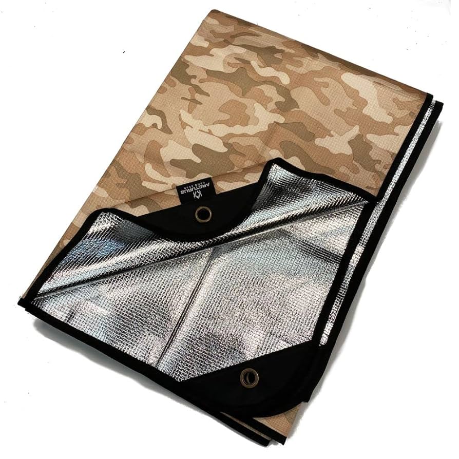 高耐久サバイバルブランケット 断熱断熱反射タープ 60インチ x