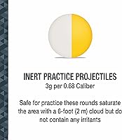 Vista 2 de Lanzador de proyectiles de pimienta Sabre para defensa del hogar, tamaño grande con (7) proyectiles de calibre 0.68 - 40% más poder de detención