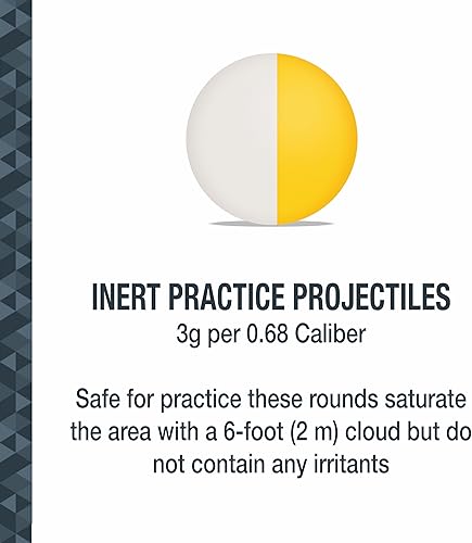 Miniatura 2 de SABRE Home Defense - Lanzador de proyectiles de pimienta, tamaño grande con (7) 0.68 Cal. Proyectiles - 40% más potencia de frenado para protección