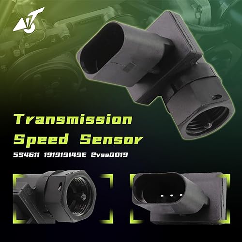 Miniatura 5 de 5S4611 191919149E 2vss0019 Sensor de velocidad de transmisión compatible con VW Beetle 1999 2000 2001 2002 2003 2004 2005 2006 2007 2008 2009 2010.