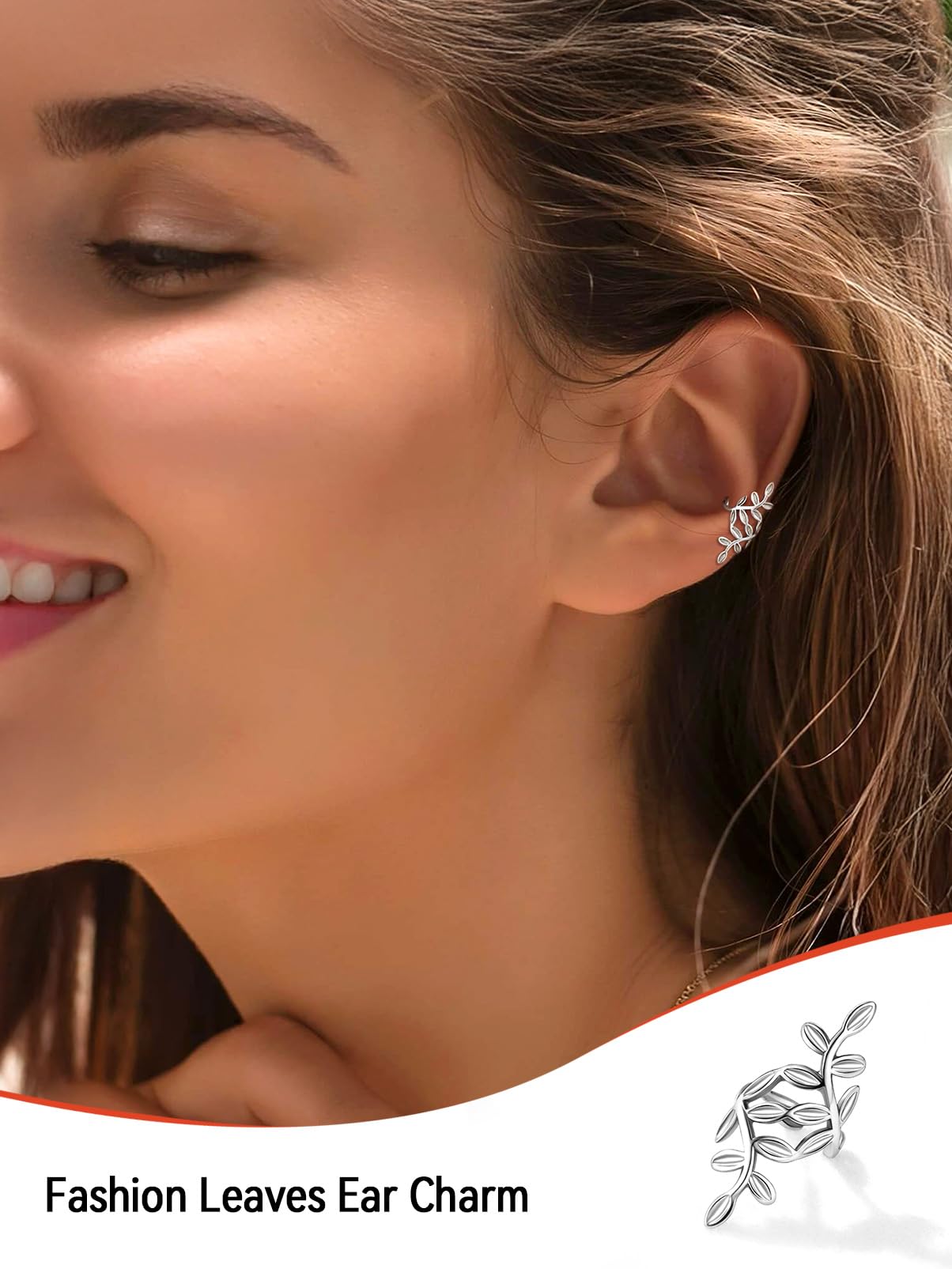 FaithHeart Ear Cuff Earrings for Women Non Piercing Lightweight Sterling Silver Ear Cuff for Non Pierced Ears Hypoallergenic Fake Earrings with Gift Box