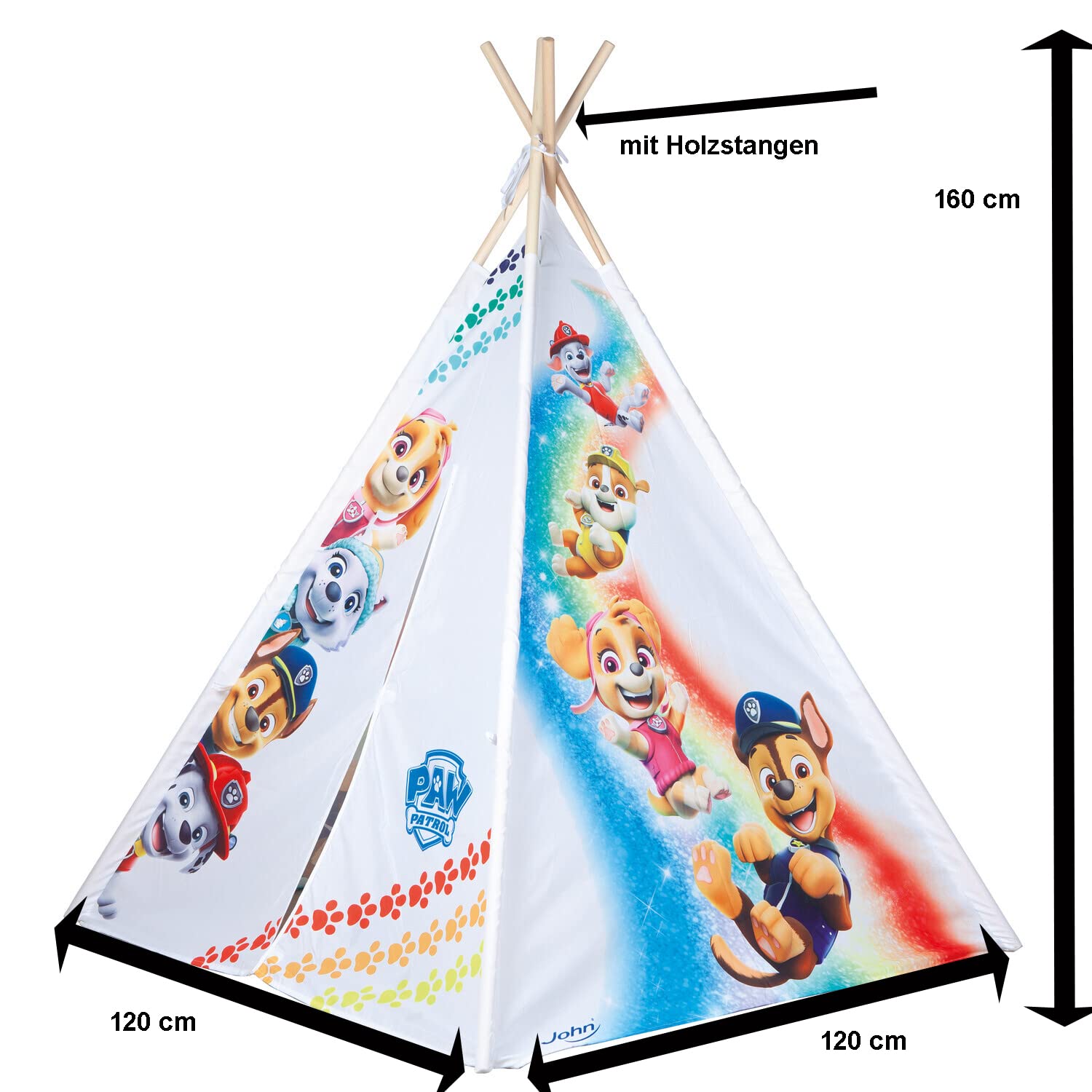 Original 71046 Tipi aus Holz Paw Patrol