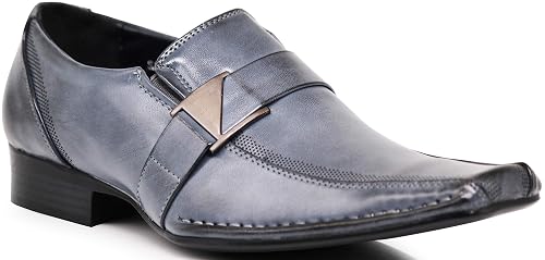Dress Loafers Elastic Slip 