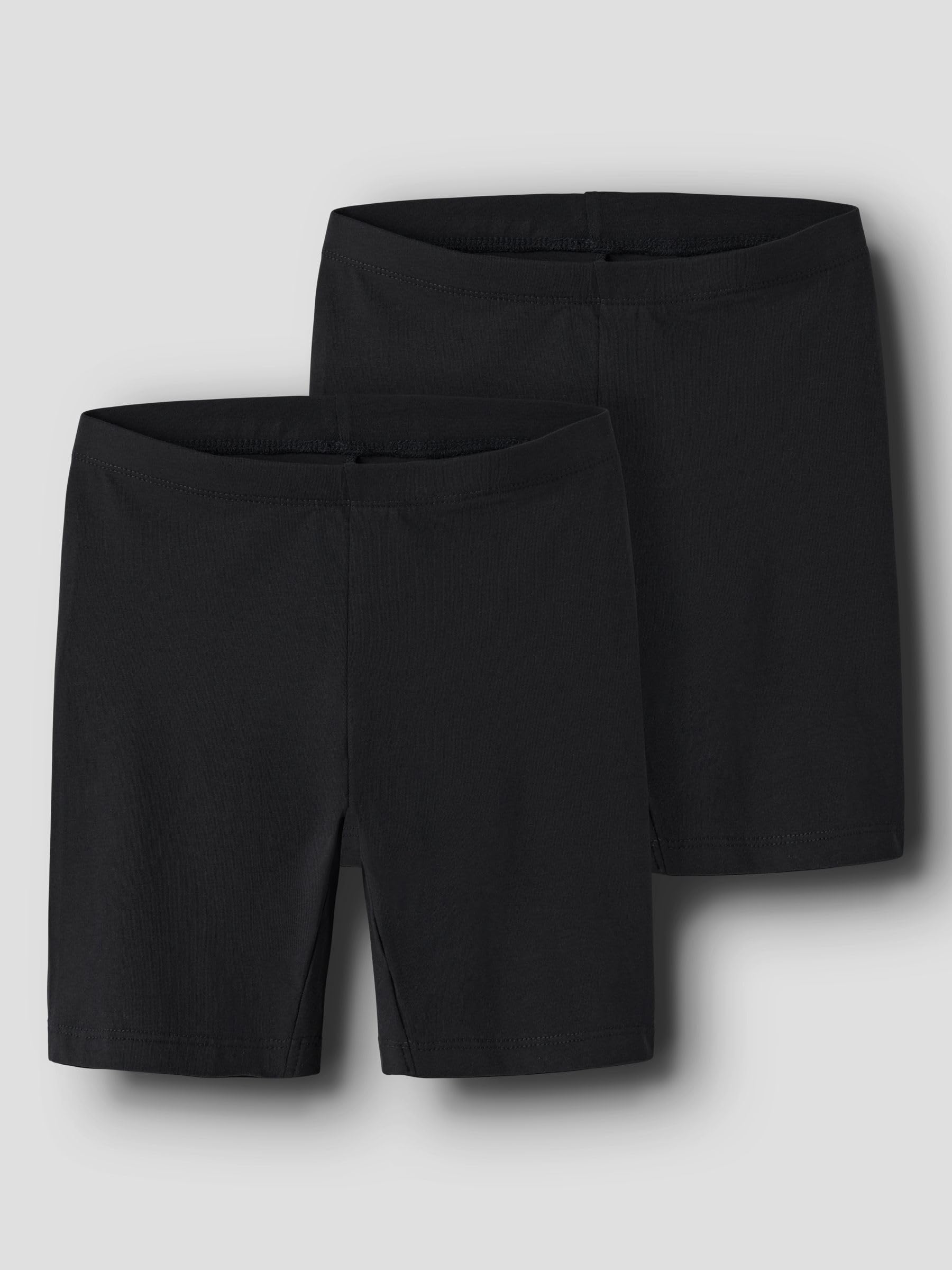 NAME IT Nkfvivian 2p Solid Short Legging Noos Pantalones cortos Niñas