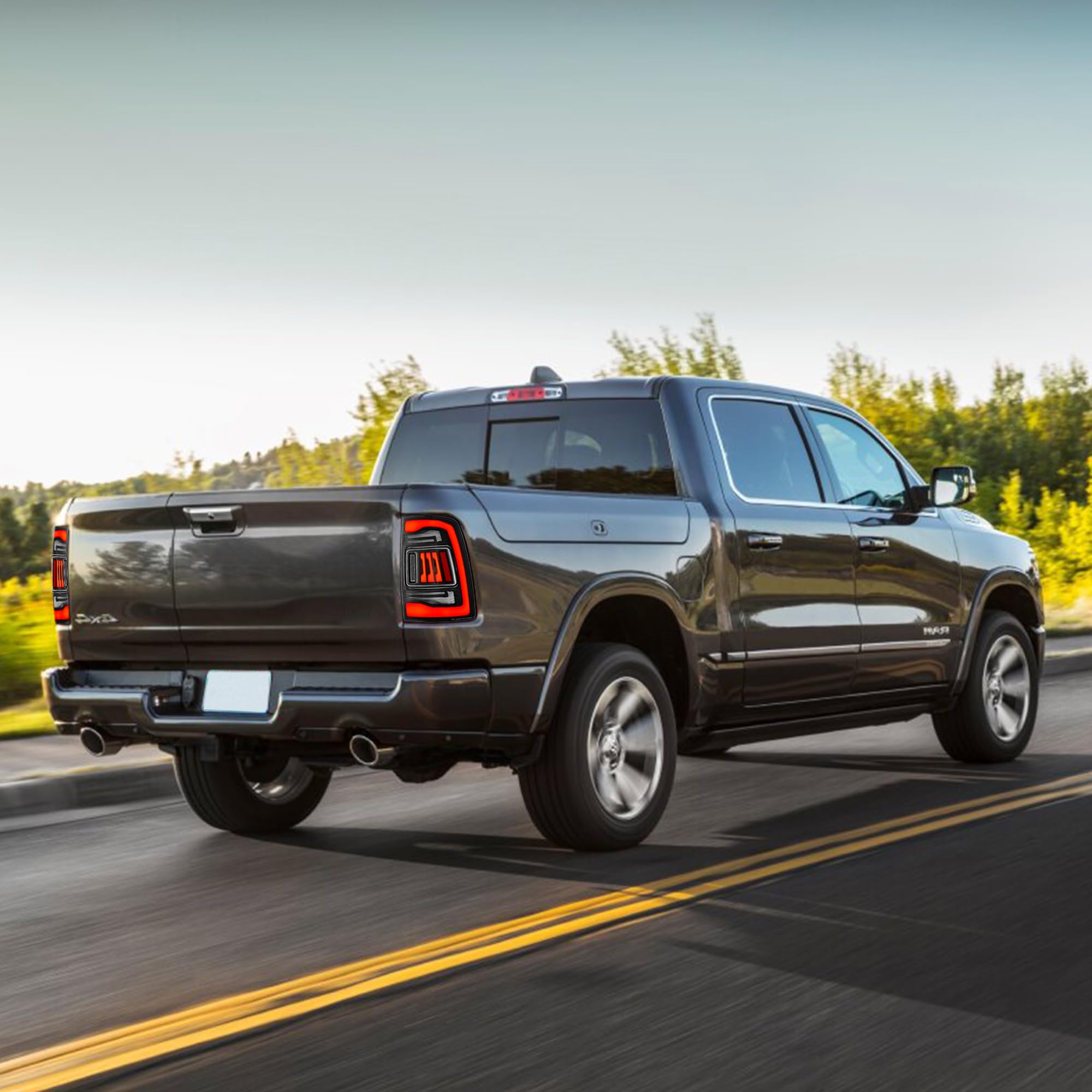 VLAND tylne światła LED do Ram 1500 Halogen 2019-2024 [Nie nadaje się do diod LED], 1 para