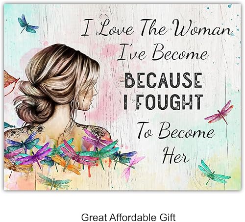 Miniatura 6 de Inspirational Wall Decor positive Quotes - Women's empowerment Boho Wall Decor Motivational poster - Rustic Farmhouse Wall Art for Women -