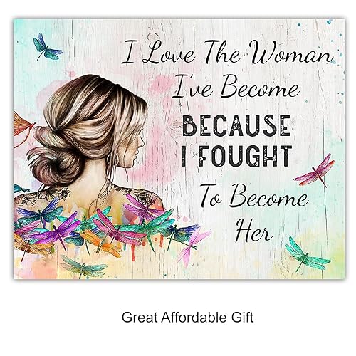 Miniatura 6 de Inspirational Wall Decor positive Quotes - Women's empowerment Boho Wall Decor Motivational poster - Rustic Farmhouse Wall Art for Women -